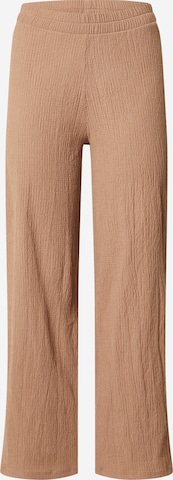 Pantalon 'Philine' EDITED en marron : devant