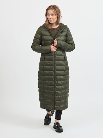 VILA Zimní kabát 'Manya' – zelená