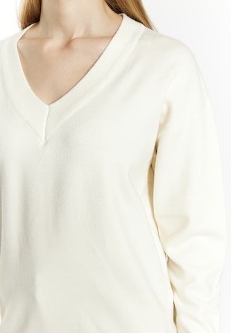 DreiMaster Klassik Пуловер 'Baradello' в бяло