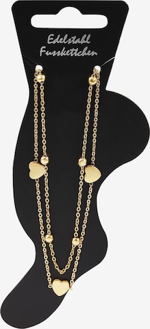 Akzent Foot Jewelry 'Hanni, langlebig' in Gold: front