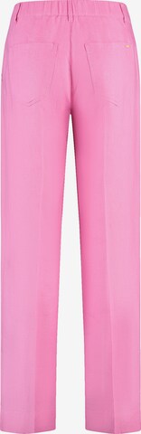 GERRY WEBER Regular Bügelfaltenhose in Pink