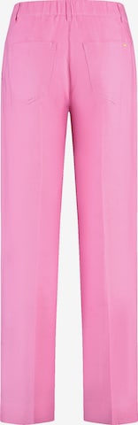 GERRY WEBER Regular Bügelfaltenhose in Pink
