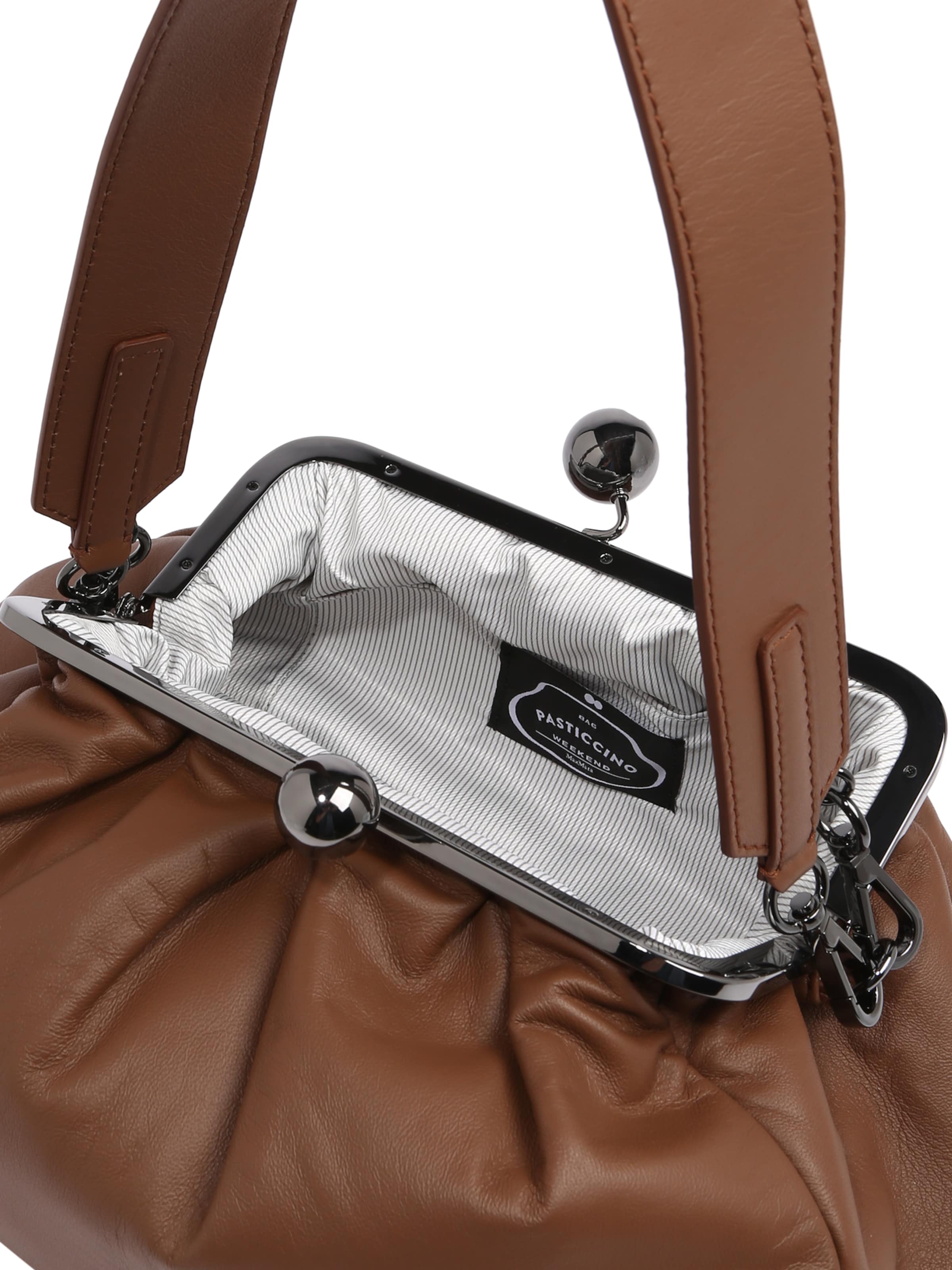 Weekend Max Mara Clutch 'Cubico' i brun