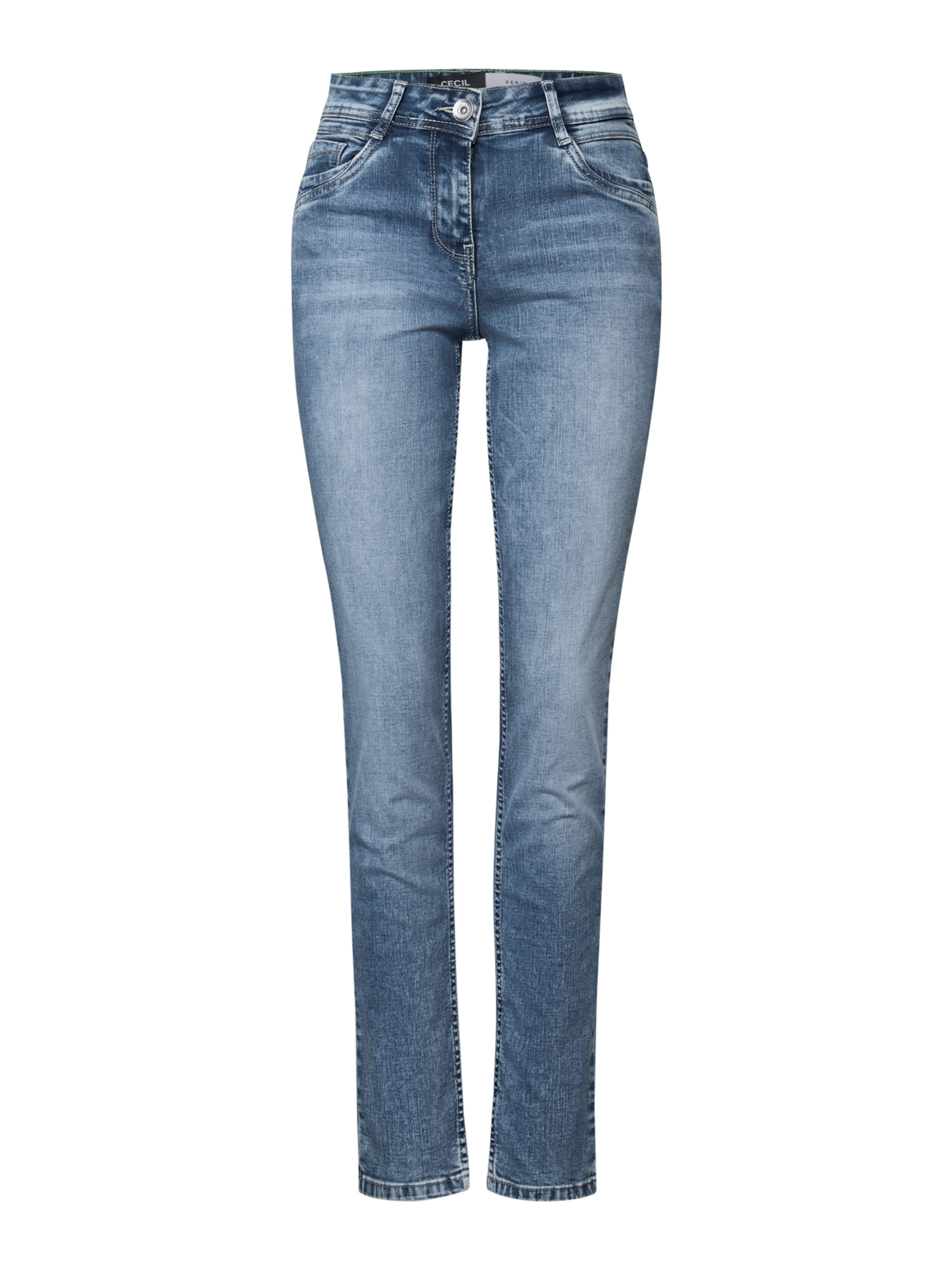 CECIL Обычный Джинсы 'Scarlett' в Синий: спереди
