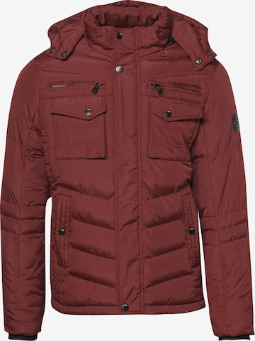 KOROSHI Prehodna jakna | rdeča barva: sprednja stran