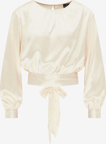 Camicia da donna di DreiMaster Klassik in bianco: frontale