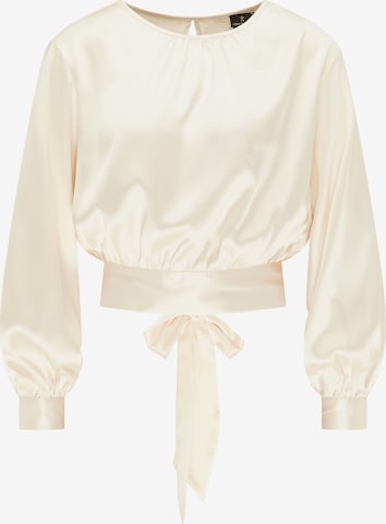 DreiMaster Klassik Blouse in White: front