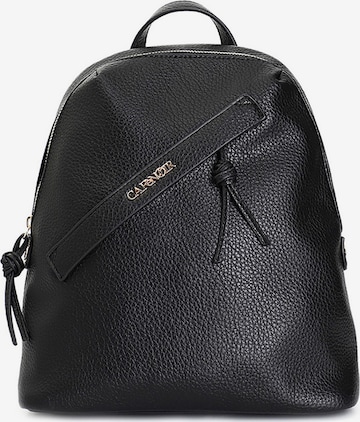 CAFè NOIR Backpack in Black: front