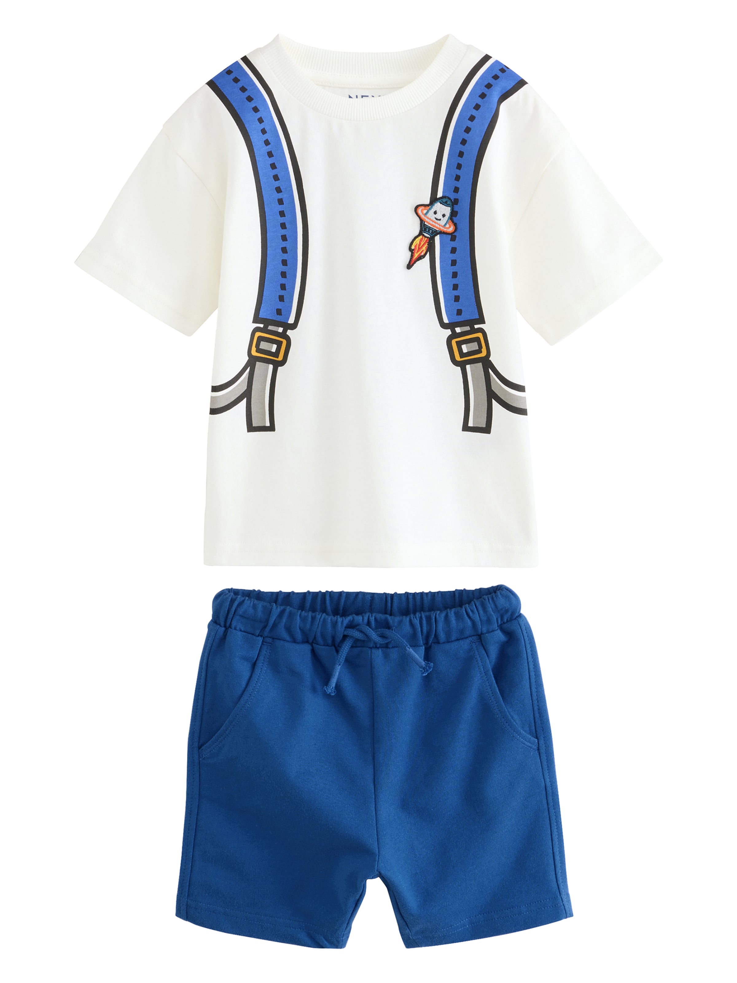 Next Set in Blau: Vorderseite