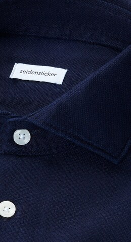 Coupe slim Chemise business SEIDENSTICKER en bleu