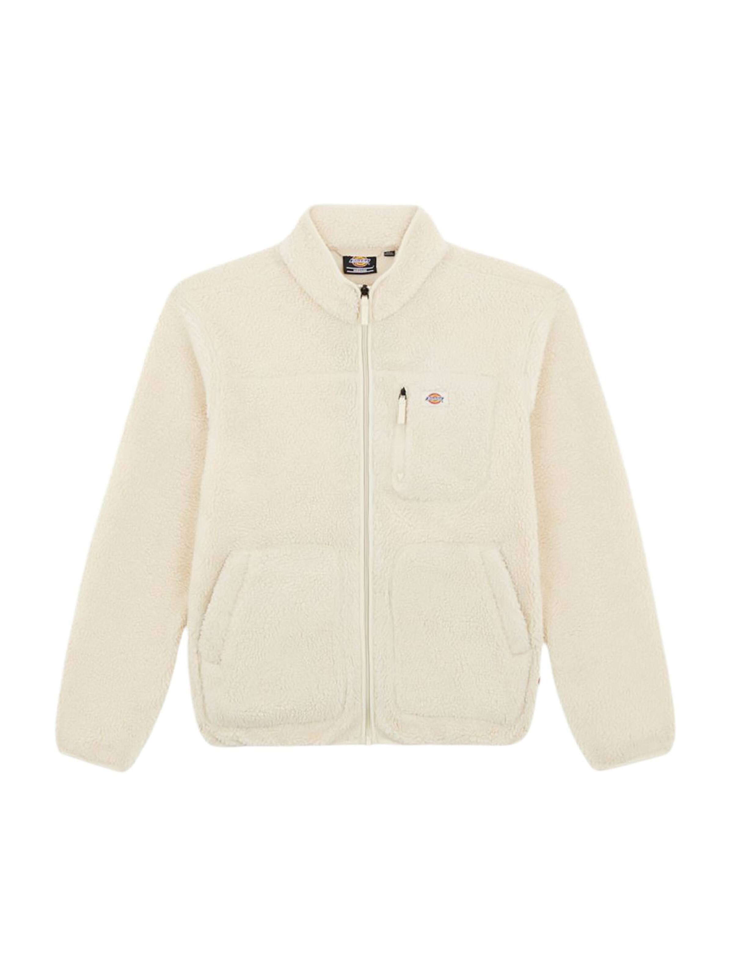 DICKIES - Casaco de velo 'Mount Hope' em bege: frente