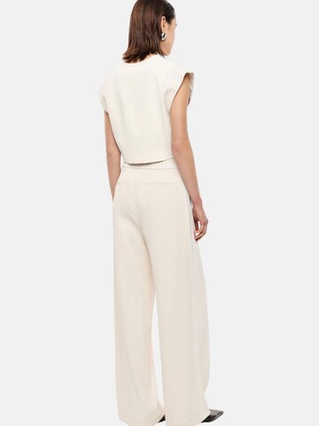 Wide leg Pantaloni di IMPERIAL in bianco