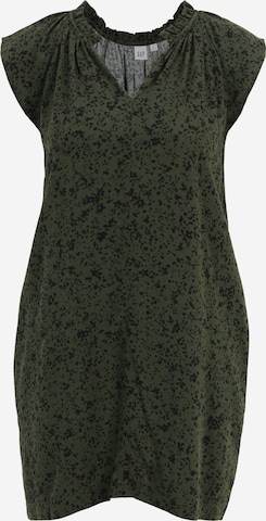 Gap Petite Φόρεμα σε πράσινο: μπροστά