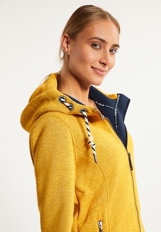 Veste en polaire Schmuddelwedda en jaune