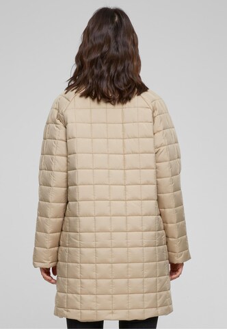 Urban Classics Winter Coat in Beige