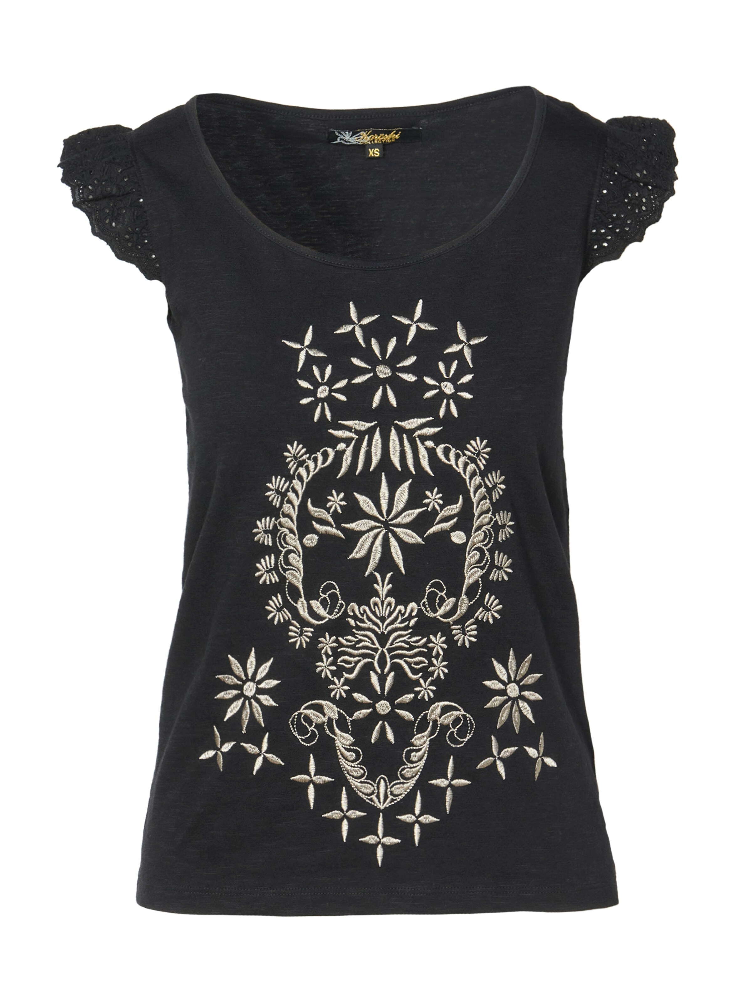 KOROSHI Póló - fekete: elől