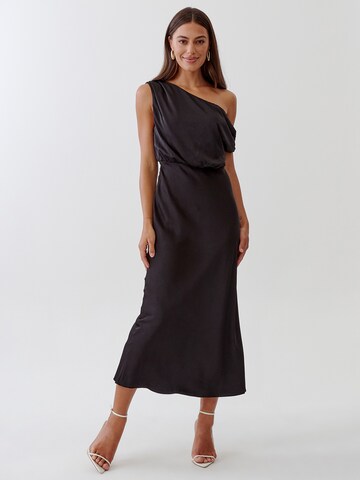 Tussah Dress 'PHOENIX' in Black