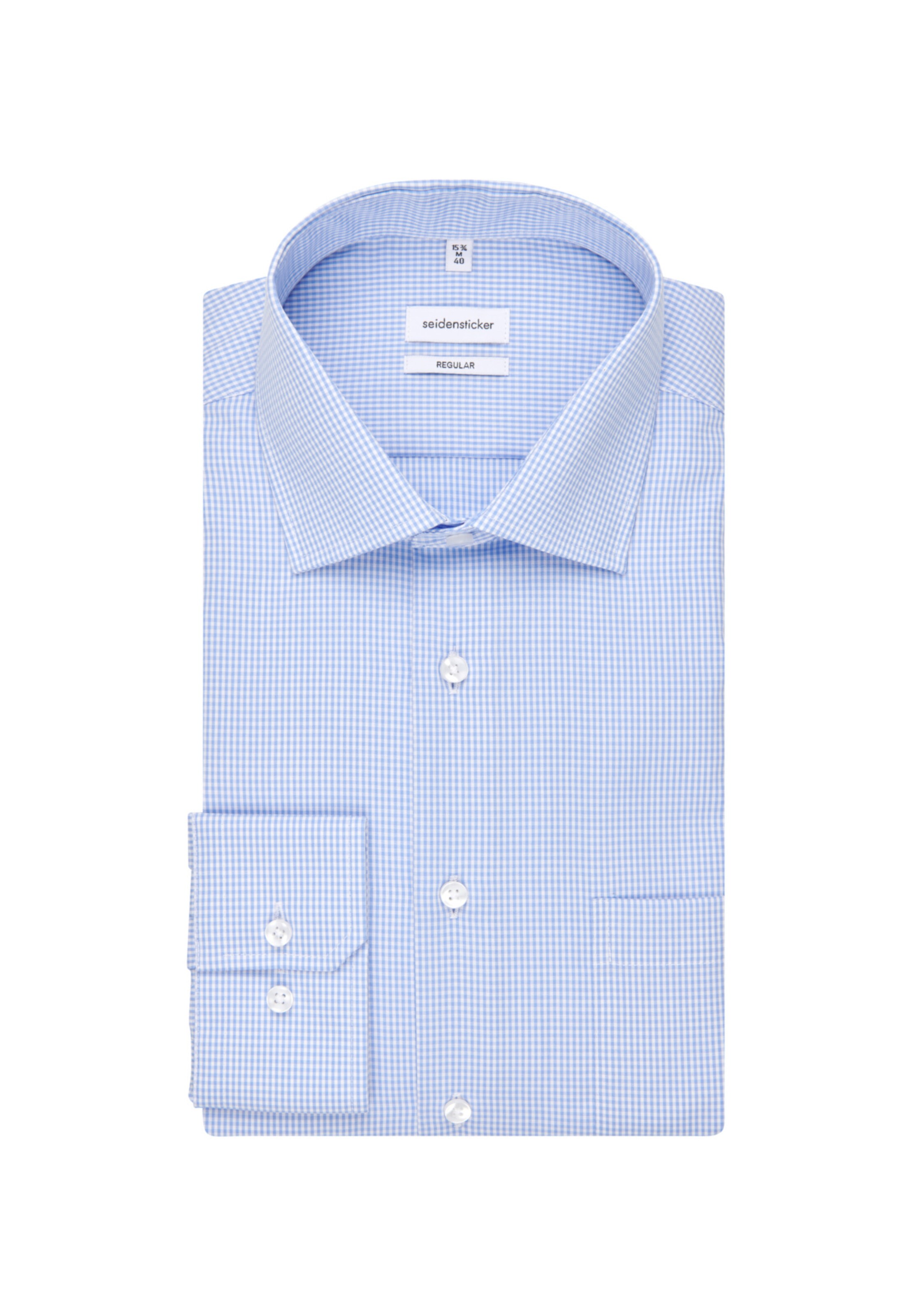 Coupe regular Chemise SEIDENSTICKER en bleu