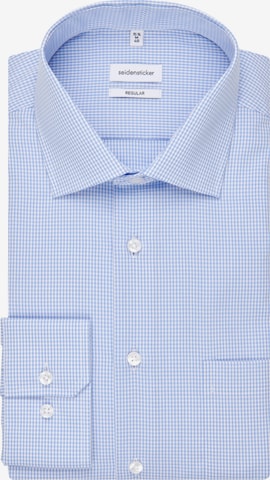 SEIDENSTICKER Regular fit Button Up Shirt in Blue