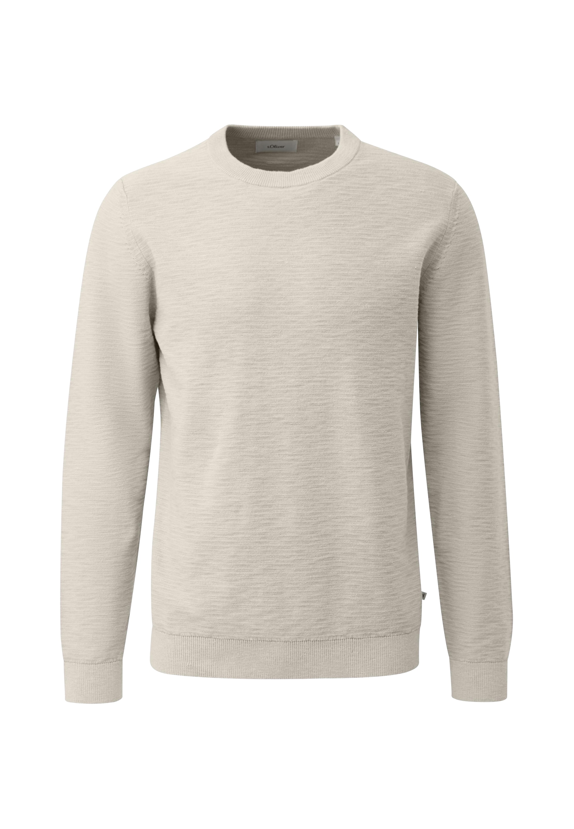 s.Oliver Sweater in Beige: front