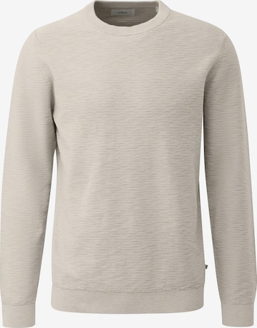 s.Oliver - Pullover em bege: frente