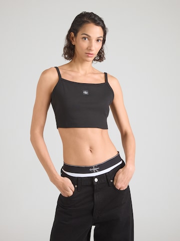 Haut Calvin Klein Jeans en noir : devant