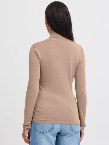 Pull-over 'Mafa' ICHI en beige