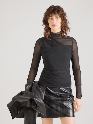 BOSS - Camiseta 'C_Etulah' en negro: frente