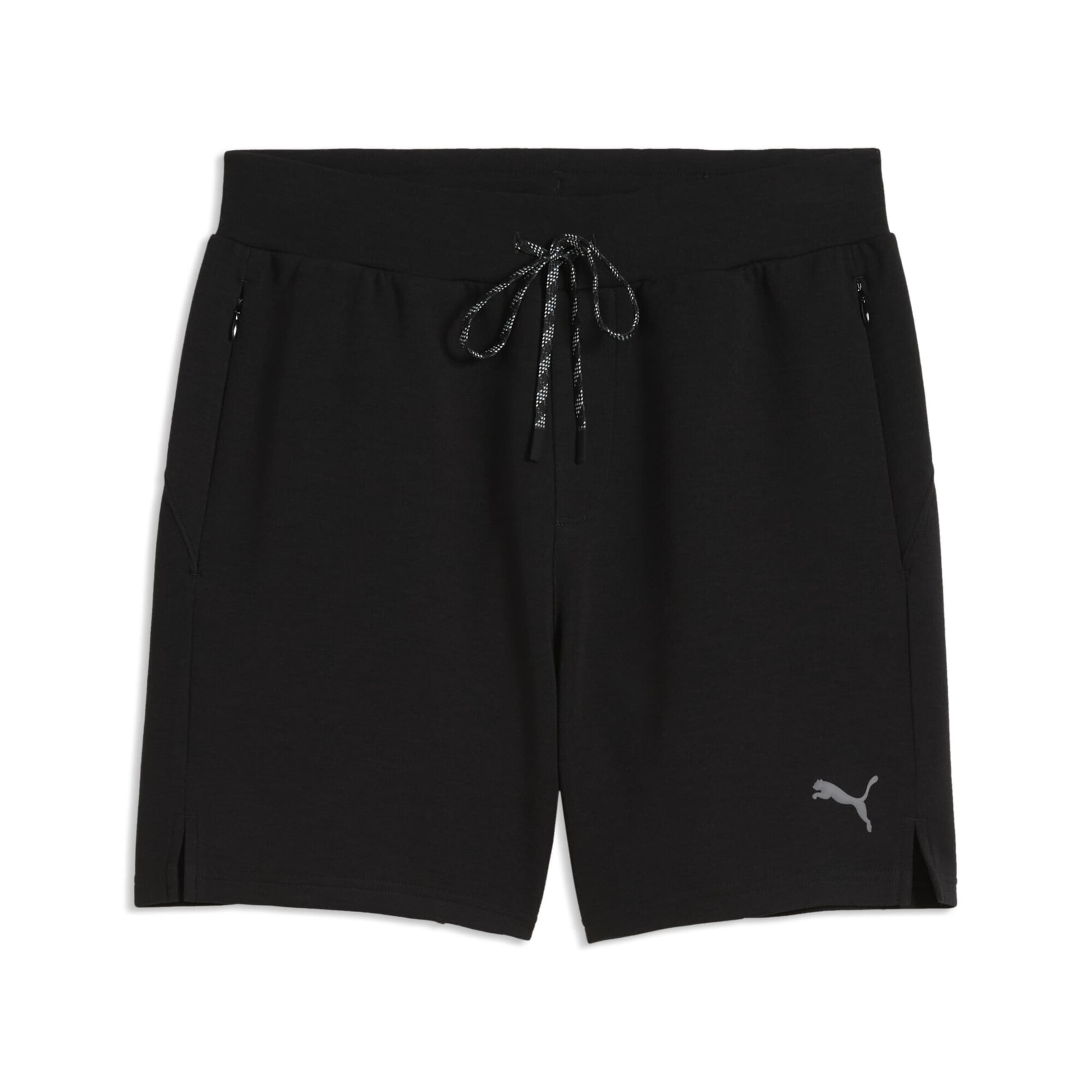 PUMA Regular Sportbroek in Zwart: voorkant