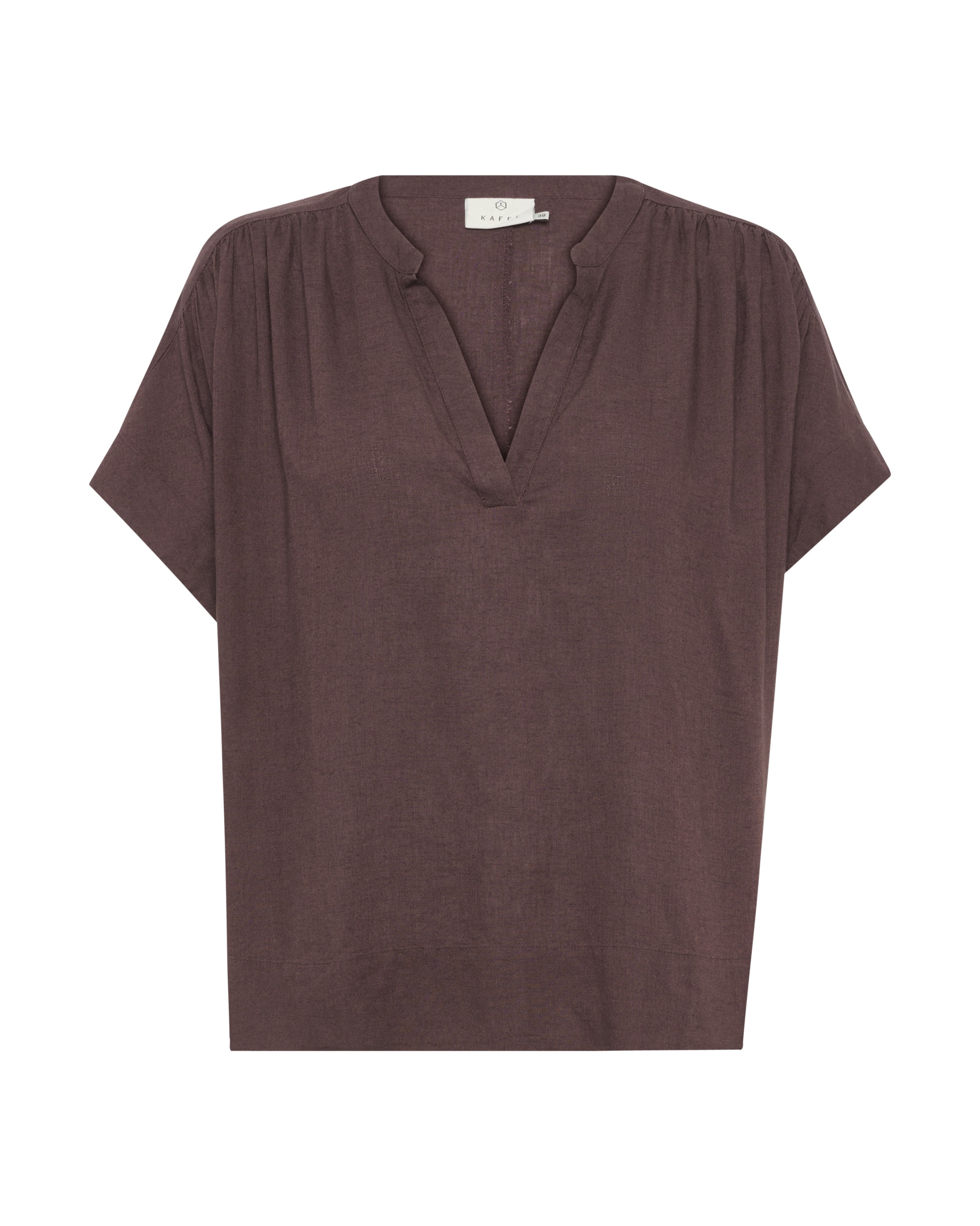 Kaffe Blouse &#x27;KAMilia&#x27; in Brown: front