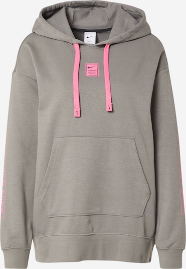 NIKE Sportska sweater majica u siva / roza, Pregled proizvoda