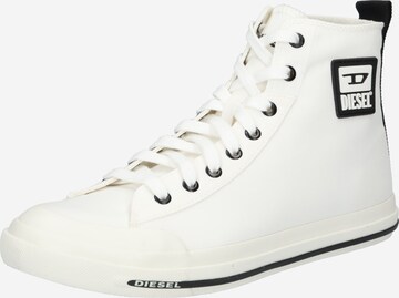 DIESEL Sneaker high 'Astico' i hvid: forside