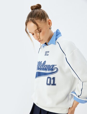Koton Sweatshirt in Beige