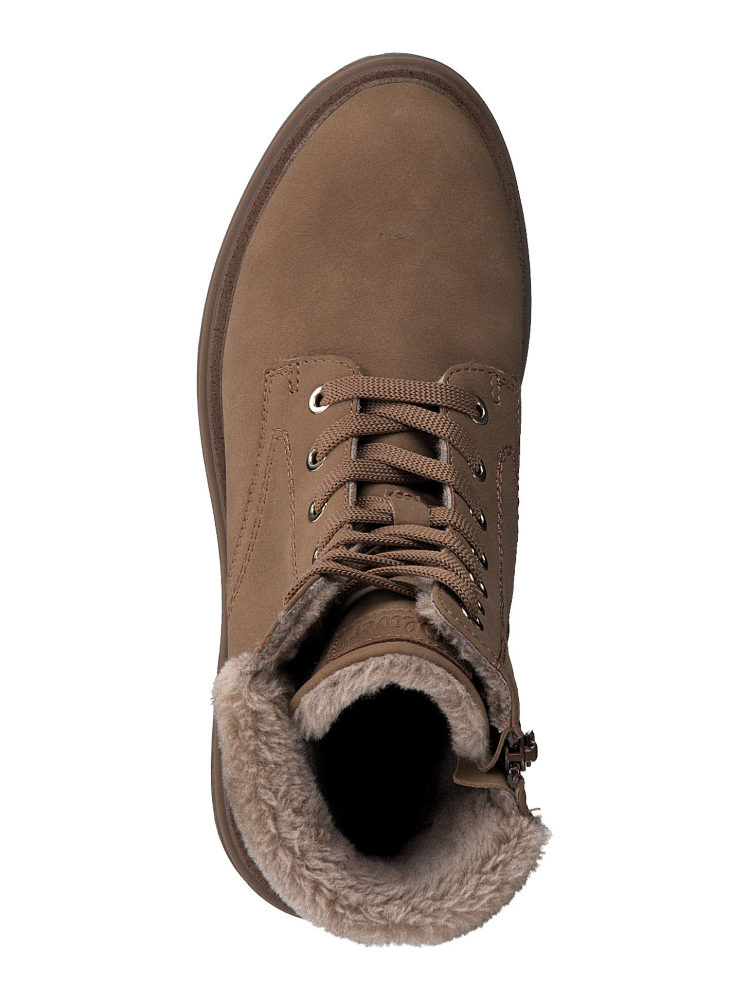 Bottines à lacets s.Oliver en beige