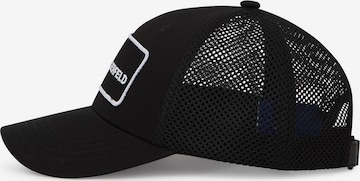 juoda KARL LAGERFELD JEANS Kepurė: priekis