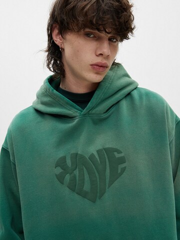 Pull&Bear Sweatshirt in Green