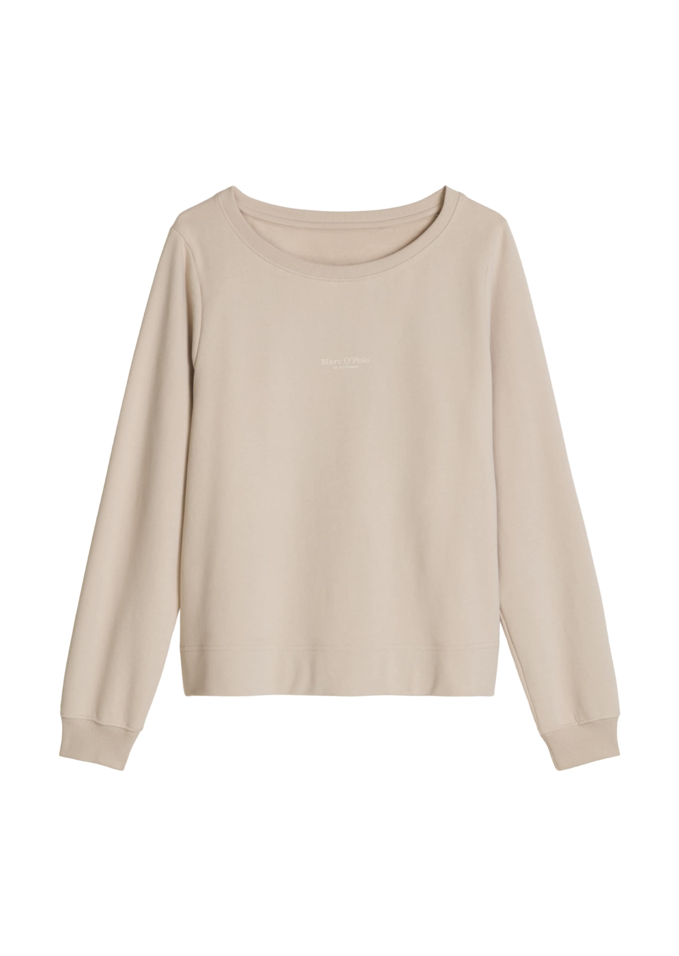 Pull-over Marc O'Polo en beige : devant