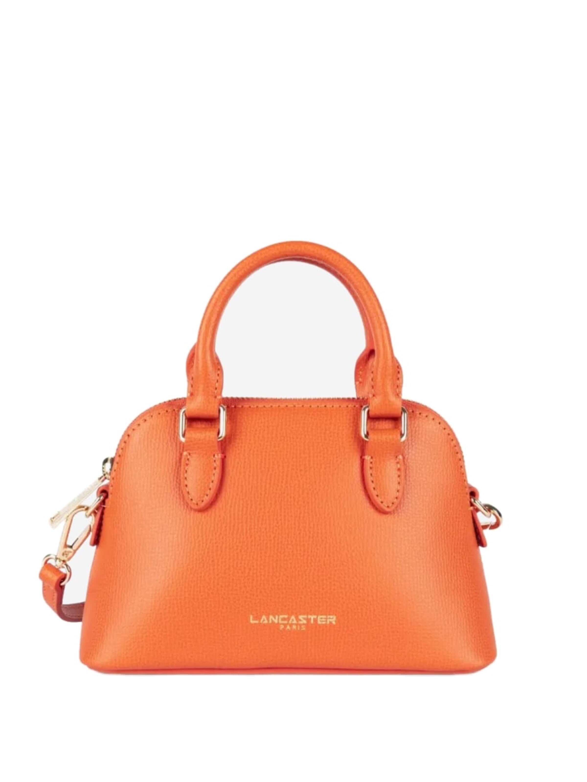 zelts LANCASTER Paris Rokassomiņa 'Lancaster Sac demi lune Zippé S Sierra Jia Orange': no priekšpuses