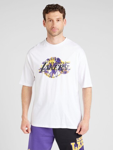 NEW ERA - Camiseta 'NBA' en blanco: frente