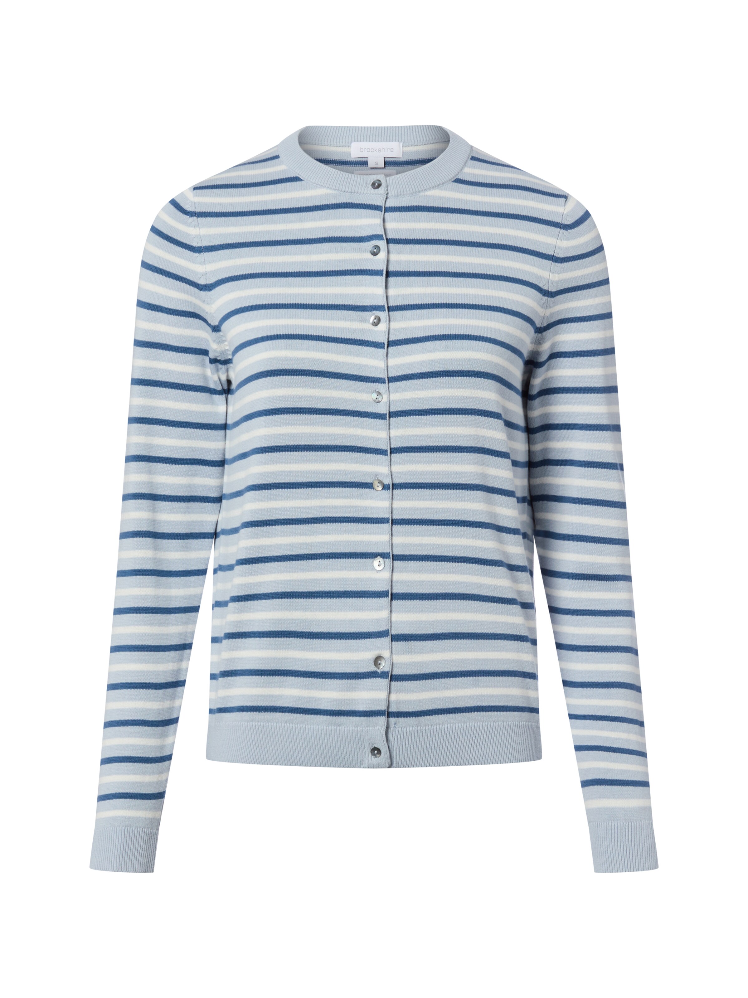 Brookshire Strickjacke in Blau: Vorderseite