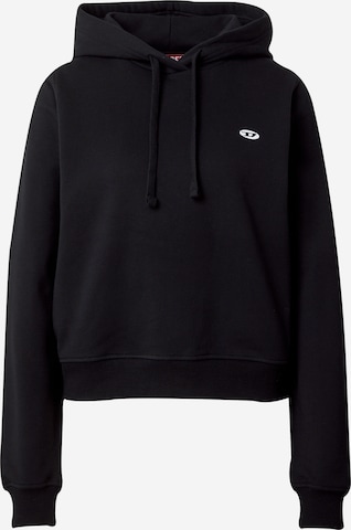 DIESEL Sweatshirt 'REGGY DOVAL' in Black: front