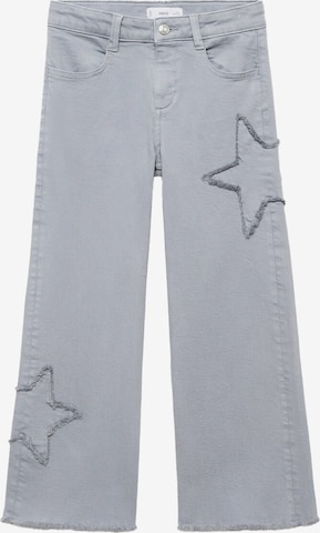 MANGO KIDS Wide Leg Farkut värissä sininen: etupuoli