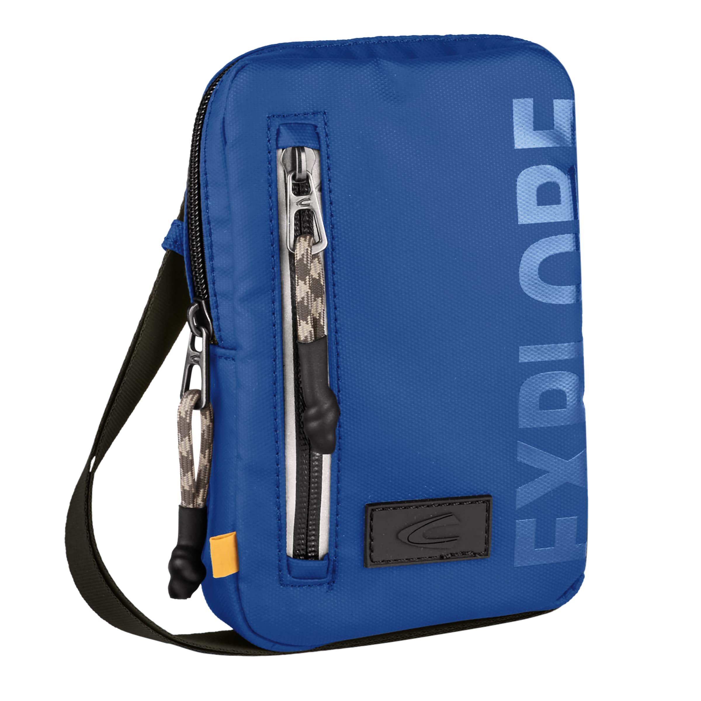 Borsa a tracolla 'Explore' di CAMEL ACTIVE in blu: frontale