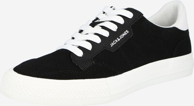 JACK & JONES Låg sneaker i svart / vit, Produktvy