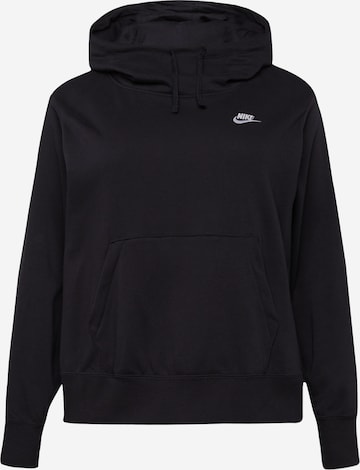 Nike Sportswear Sweatshirt in Schwarz: predná strana