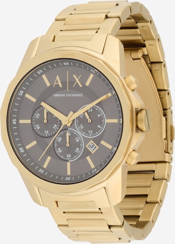 ARMANI EXCHANGE Аналоговые часы в Золотой: спереди