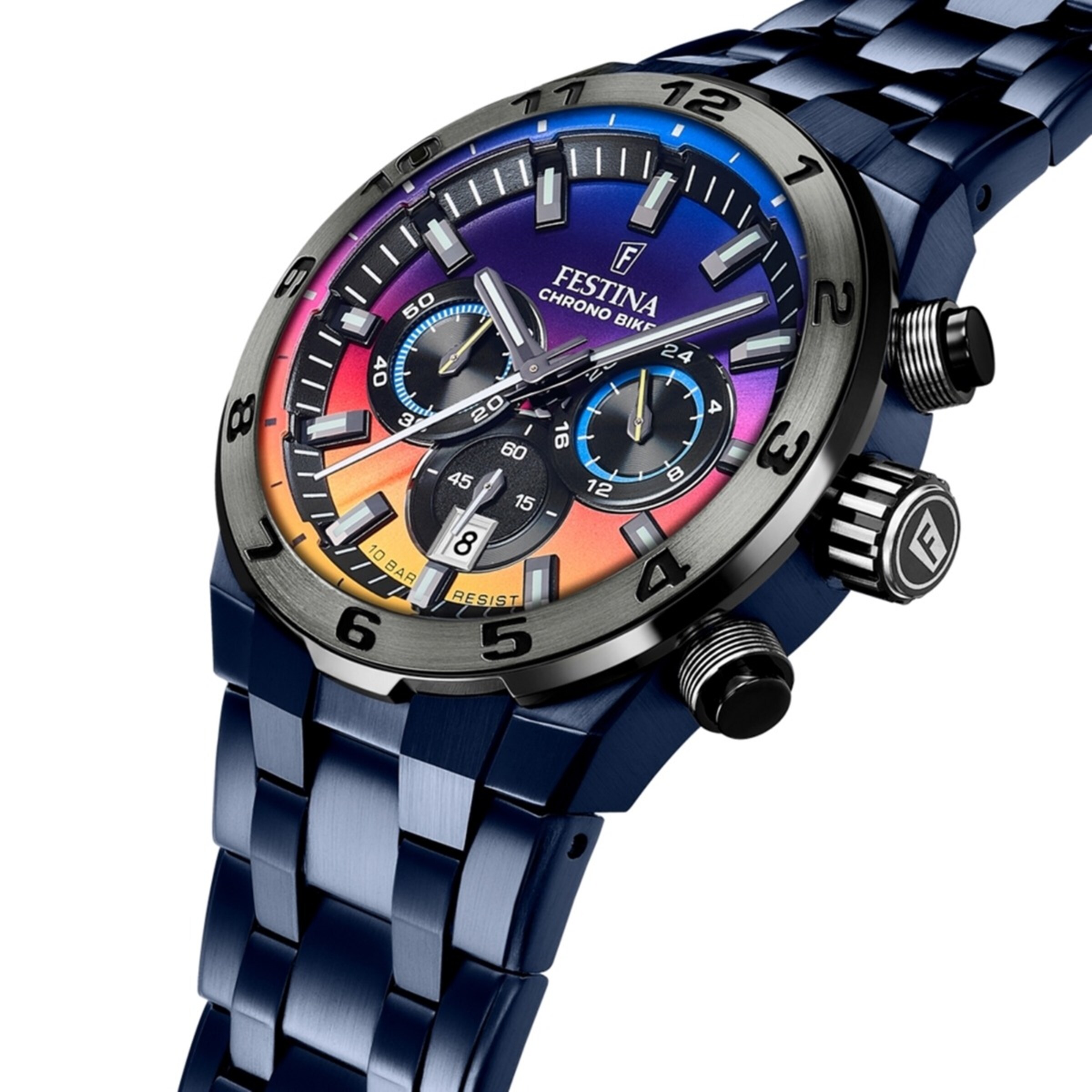 Montre à affichage analogique FESTINA en bleu