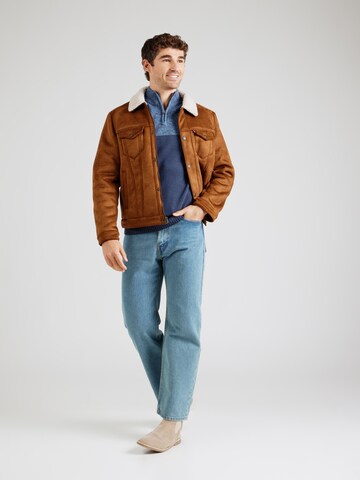 BLEND Pullover in Blau