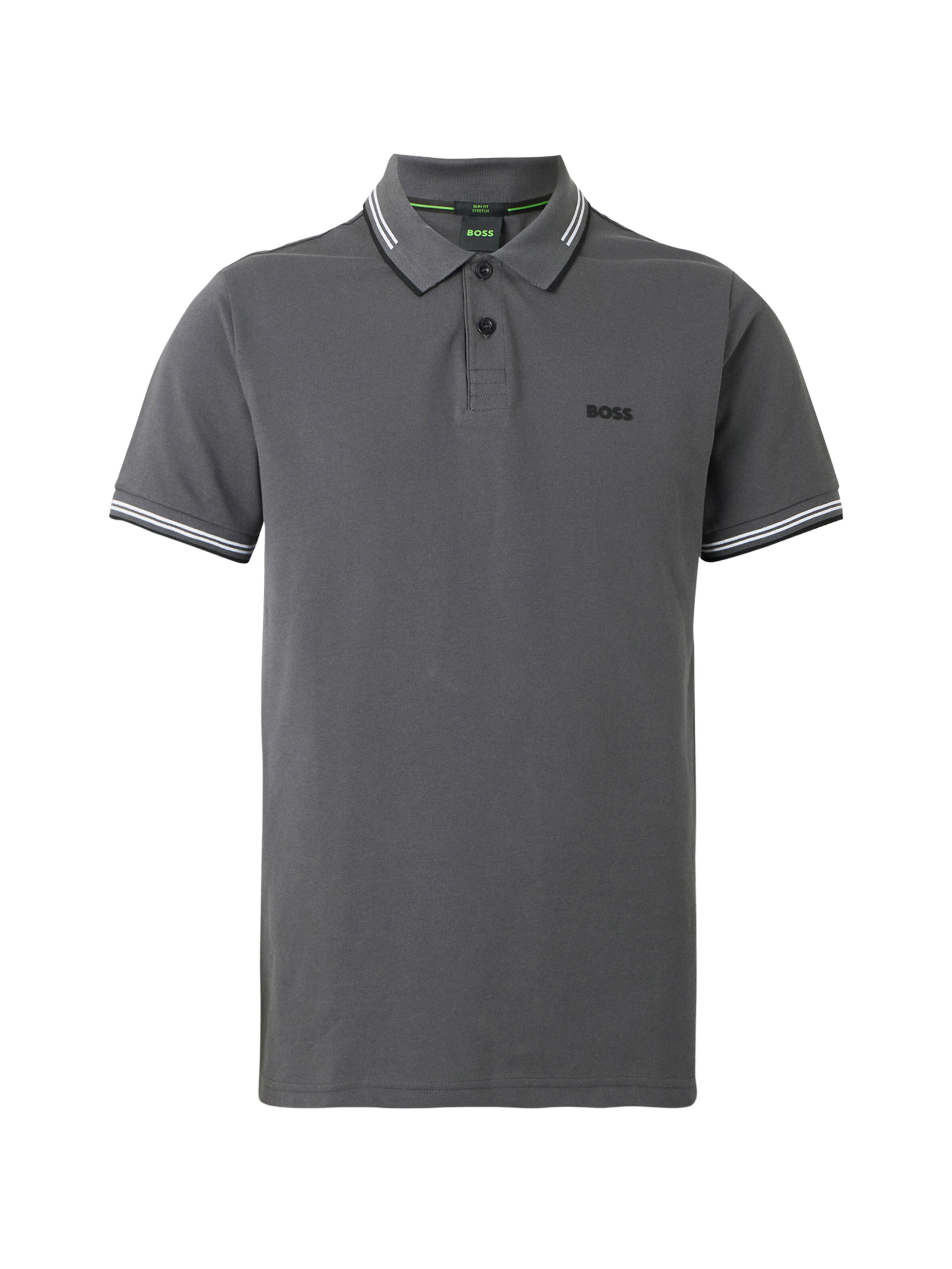 BOSS Poloshirt 'Paul' in Grau: Vorderseite