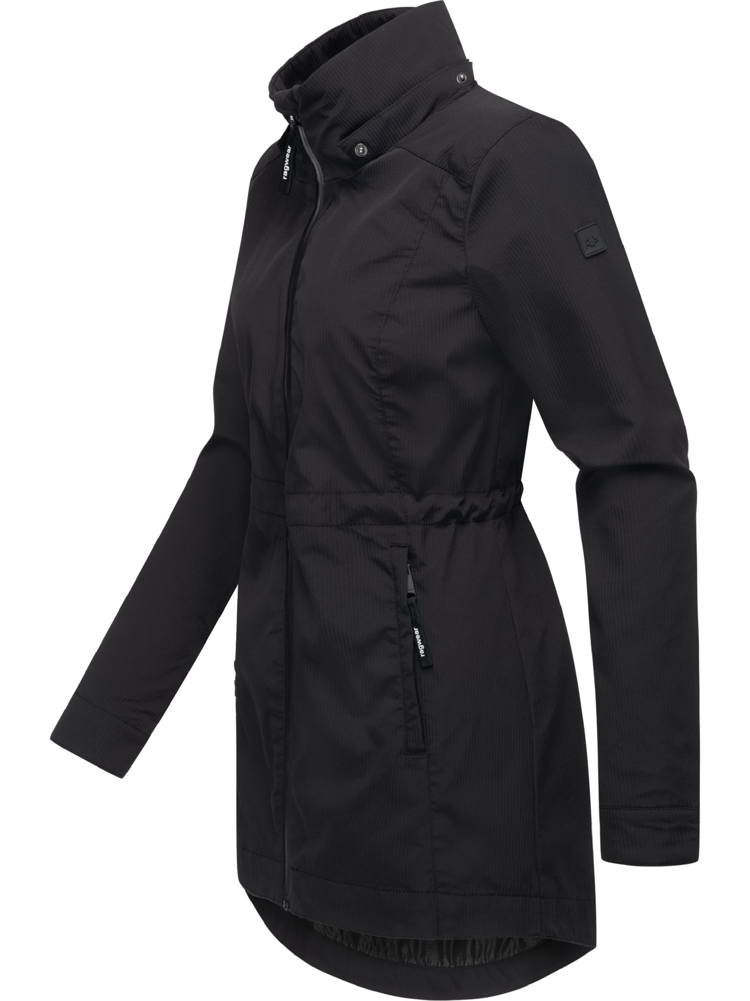 melns Ragwear Jaka-mētelis 'Dakkota B'